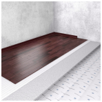 Garso izoliacinė sistema grindims (su betono perdanga)    "Standart - 1"